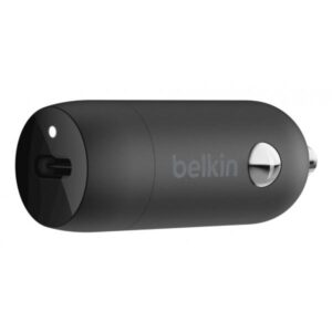 Belkin BoostCharge - alimentatore per auto - 20 watt - Ricarica rapida (USB-C a 24 pin)