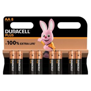 Duracell 5000394140899, Einwegbatterie, AA, 8 Stück(e), Mehrfarbig, Sichtverpackung