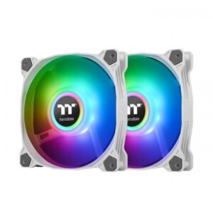Thermaltake Pure Duo 14 ARGB Sync Radiator Fan - Gehäuselüfter - 140 mm - weiß (Packung mit 2)