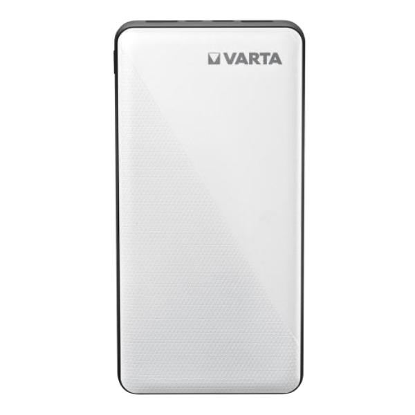 Varta Energy - Powerbank - 20000 mAh - 74 Wh - 15 Watt - 3 porte di uscita (2 x USB, USB-C a 24 pin)