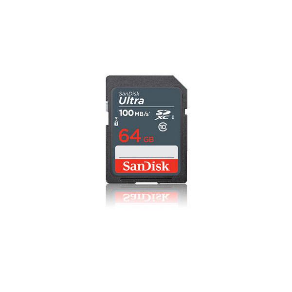 SanDisk Ultra - Scheda di memoria flash - 64 GB - Classe 10