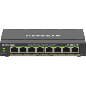 Netgear Plus GS308EPP - Switch - Intelligente - 8 x 10/100/1000 (PoE+)