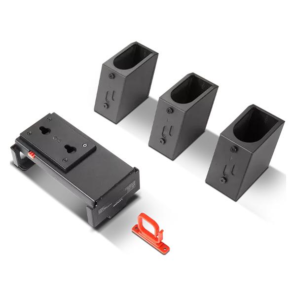 Staffa di montaggio per docking station Lenovo G2 - kit di montaggio per docking station - può essere montato sotto il tavolo, può essere montato sopra il monitor - 55,9 cm, 61 cm (22", 24")