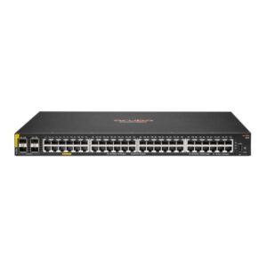 Switch HPE Aruba 6100 48G Classe 4 PoE 4SFP+ 370 W - Switch - gestito - 48 x 10/100/1000 (PoE+)