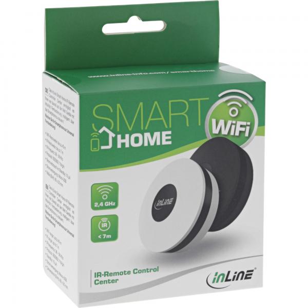 Centro di controllo remoto IR InLine SmartHome bianco