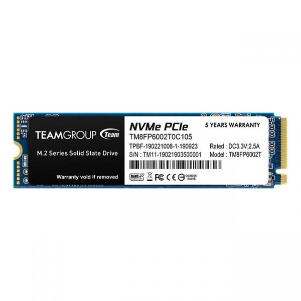 Team Group MP33 - SSD - 2 TB - interno - M.2 2280 - PCIe 3.0 x4 (NVMe)