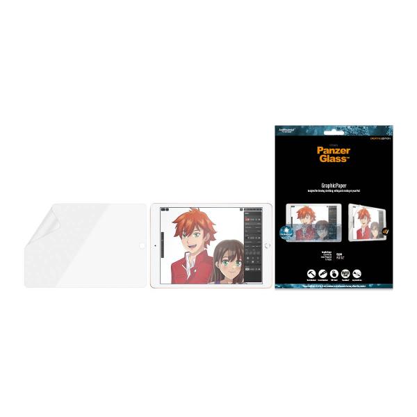 PanzerGlass Graphic Paper - protezione schermo per tablet - aspetto carta - 10.2" - per iPad Apple da 10,2 pollici (7a generazione, 8a generazione, 9a generazione)