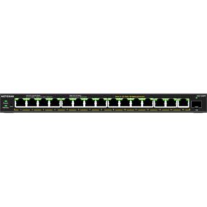 Netgear Plus GS316EPP - Switch - gestito - 15 x 10/100/1000 (PoE+)