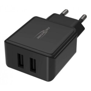 Ansmann HC212 - Alimentatore - 12 watt - 2400 mA - 2 porte di uscita (USB)