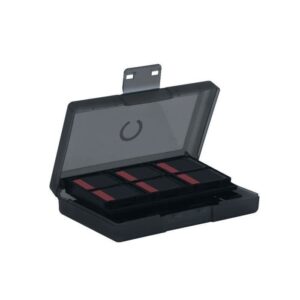 Custodia protettiva e per il trasporto - KONIX - Per cartucce di gioco Nintendo Switch 2 - Antiurto - 24 scomparti - Nero