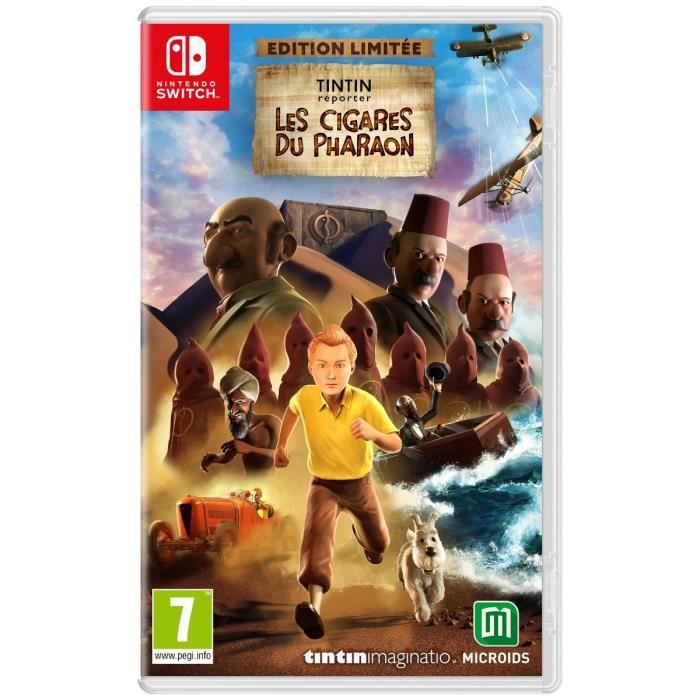 Tintin Reporter: I Sigari del Faraone - Gioco per Nintendo Switch - Edizione limitata