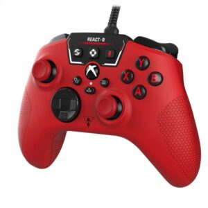 Controller di gioco cablato - TURTLE BEACH - REACT-R - Rosso - Xbox e Windows