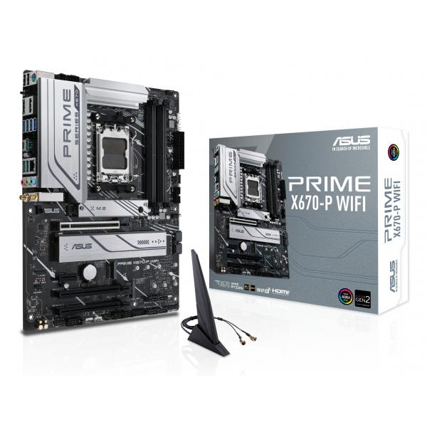 ASUS Prime X670-P WiFi Mother Socket AMD X670