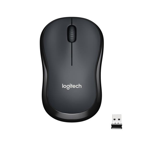 Mouse silenzioso LOGITECH M220 - Wireless - Grigio / Nero