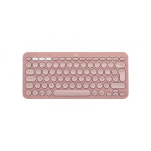 LOGITECH - Tastiera wireless - Pebble Keys 2 M380s - Bluetooth - Pulsante Easy-Switch - Rosa - (920-011805)