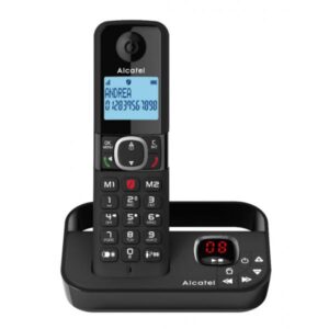 Telefono fisso cordless - ALCATEL - F860 voice duo nero - Con funzione di blocco delle chiamate indesiderate