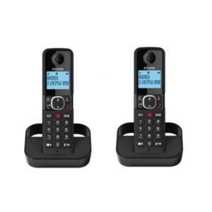 Telefono fisso cordless - ALCATEL - F860 duo nero - Blocco delle chiamate indesiderate