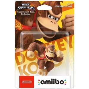 Statuetta Amiibo - Donkey Kong N. 4 • Collezione Super Smash Bros.
