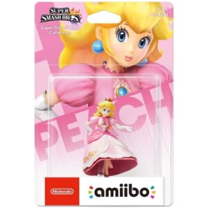 Statuetta Amiibo - Peach N°2 • Collezione Super Smash Bros.