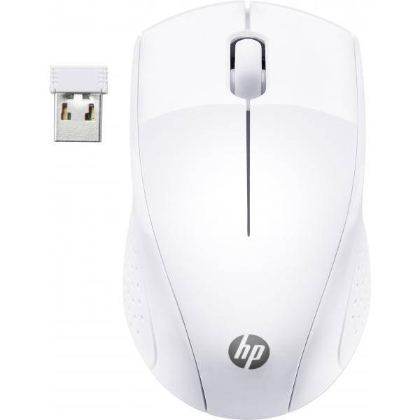 Mouse wireless HP 220 S bianco