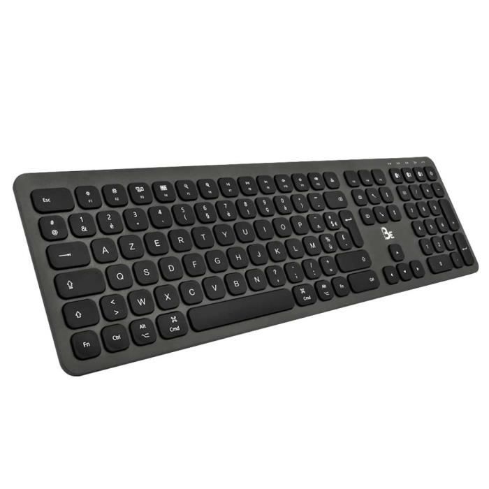 Tastiera Bluetooth ricaricabile BLUE ELEMENT per Mac - nera - FR