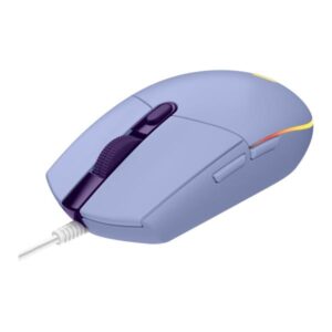 Mouse da gioco cablato - LOGITECH G - G203 - LIGHTSYNC - RGB - Colore lilla