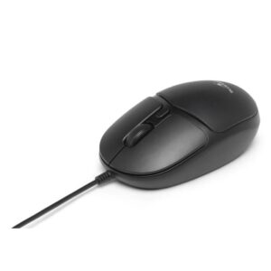 Mouse con filo - BLUESTORK - OFFICE 10 - PC / Mac - Nero