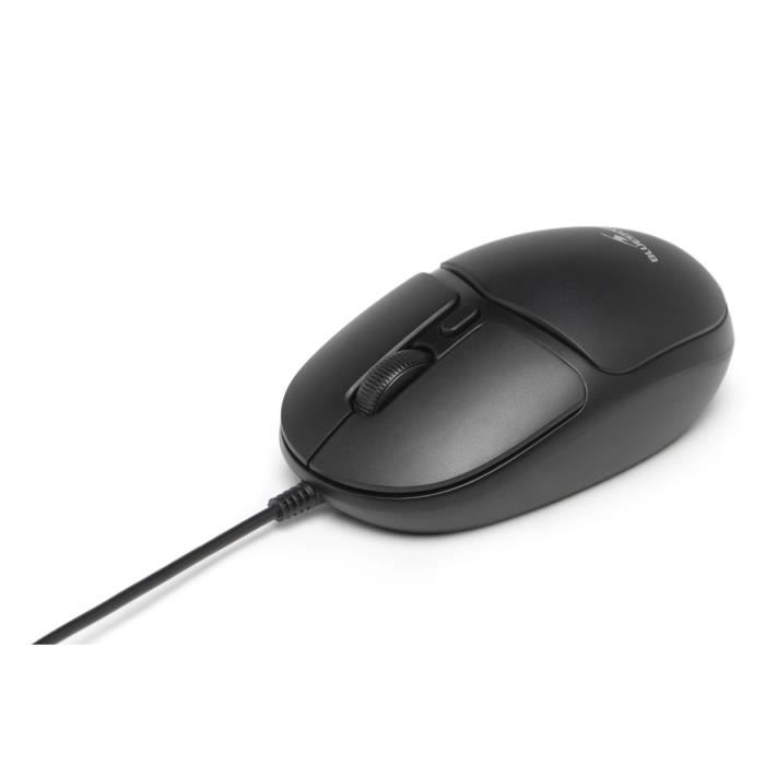 Mouse con filo - BLUESTORK - OFFICE 10 - PC / Mac - Nero