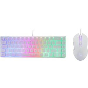 Pacchetto Gamer 2 in 1 - THE G-LAB - COMBO HYDRO - Mouse con cavo - Tastiera con cavo