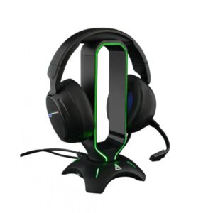 THE G-LAB Supporto universale per cuffie da gioco RGB con 2 porte USB
