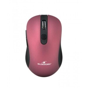 Mouse wireless BLUESTORK - 2,4 Ghz - 6 pulsanti - Prugna metallica