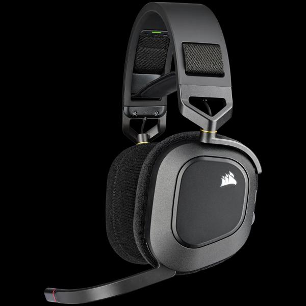 Casco wireless Corsair HS80 RGB-Carbon (CA-9011235-EU)