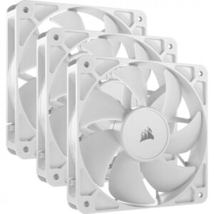Confezione da 3 ventole PWM da 120 mm - CORSAIR - RS120 - Bianco