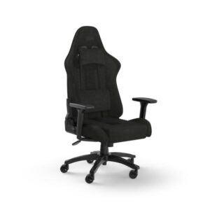 Corsair - sedia da ufficio - poltrona da gioco - TC100 rilassato - simile - ergonomico - braccioli regolabili - nero - (CF -9010050 -ww)
