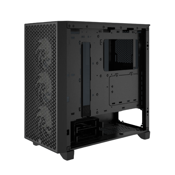 Case PC - CORSAIR - 3000D RGB AIRFLOW - Mid-tower ATX - 3 ventole AR120 RGB - Nero - (CC-9011255-WW)