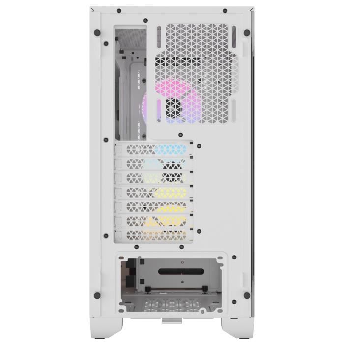 Case PC - CORSAIR - 3000D RGB AIRFLOW - Mid-tower ATX - 3 ventole AR120 RGB - Bianco - (CC-9011256-WW)