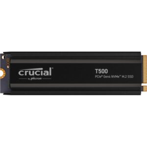 CRUCIAL - CT2000T500SSD5 - SSD interno - 2TB - M.2 - DISSIPATORE DI CALORE