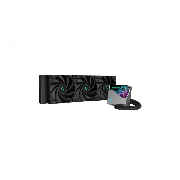 DEEPCOOL LT720 (Nero) - Raffreddamento ad acqua AIO - 3x120mm
