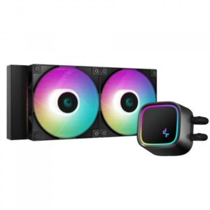DEEPCOOL LE520 (Nero) - Raffreddamento ad acqua AIO - 2x120mm