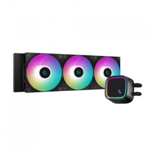 DEEPCOOL LE720 (Nero) - Raffreddamento ad acqua AIO - 3x120mm