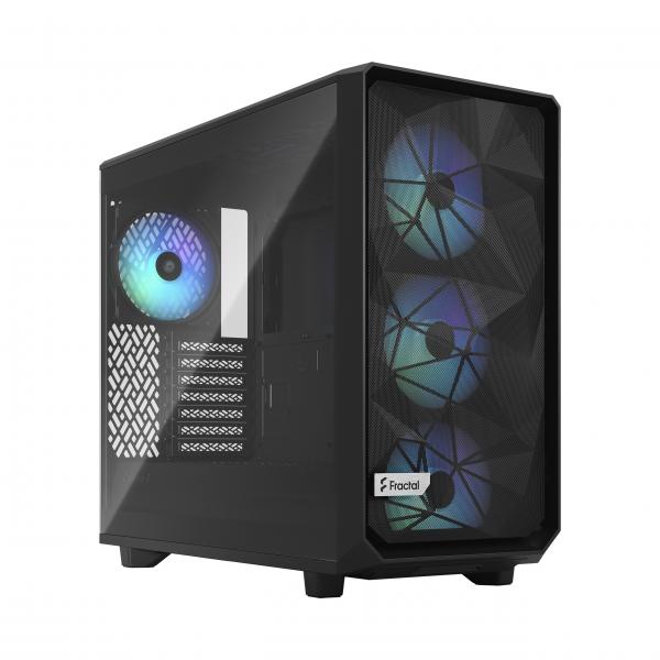 DESIGN FRACTAL - Meshify 2 Lite RGB Black TG Light Tint - Custodia per PC - Nero ( FD-C-MEL2A-05 )