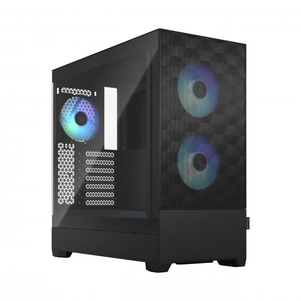 Custodia per PC - FRACTAL DESIGN - Pop Air RGB Black TG - Nero (FD-C-POR1A-06)