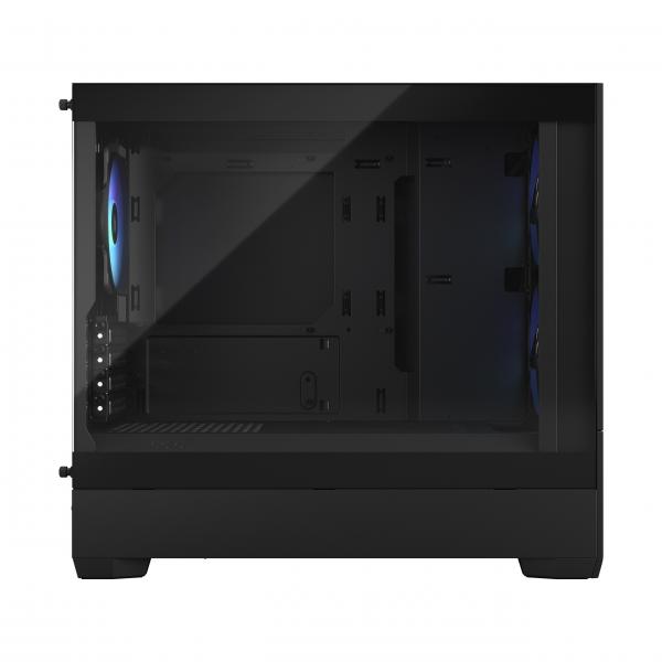 FRACTAL DESIGN - Pop Mini Air RGB Black TG - Case per PC - Nero (FD-C-POR1M-06)