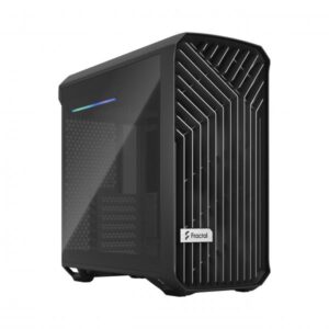 Custodia per PC - DESIGN FRACTAL - Torrent Compact Black TG Dark Tint - Nero ( FD-C-TOR1C-01 )