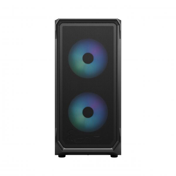 Focus di progettazione frattale 2 RGB Black TG Clear PC Case