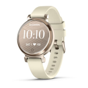 Orologio connesso - GARMIN - Lily 2 - 25,4 x 21,3 mm - Oro crema con cinturino Bianco cocco