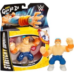 Figura elastica - GOO JIT ZU WWE - John Cena - 11 cm - Texture elastica - Elastico 3x