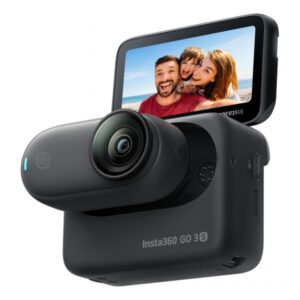 Insta360 Go 3S - Action Camera da 128 GB - Ultra HD (4K) - Wi-Fi e Bluetooth - Nero