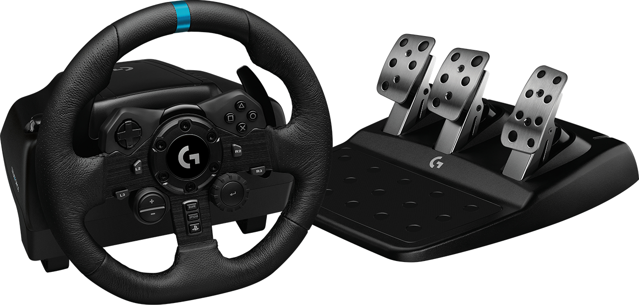 LOGITECH G - Volante G923 - Compatibile con PS5 - PS4 e PC