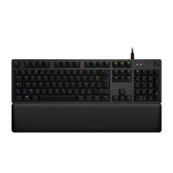 Logitech G - Tastiera da gioco - G513 meccanica - LIGHTSYNC RGB con interruttori GX Brown - Carbonio